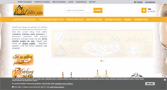 Desktop Screenshot of nausnice-prsteny-zlato-stribro.cz